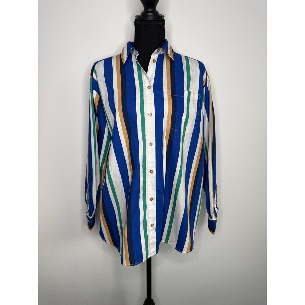 Sézane x Momoni Striped Shirt 36 French Girl Cotton